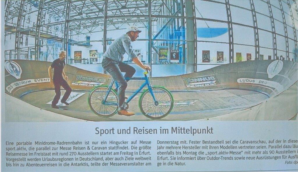Messe Sport Aktiv Zeitungsbericht